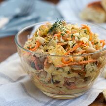 Салаты из моркови