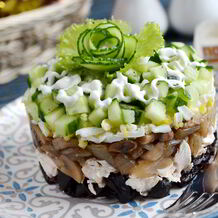 Салаты на праздничный стол