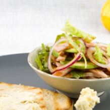 Салаты с ветчиной