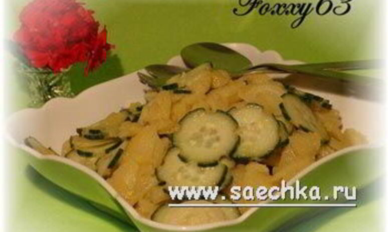 Рецепт картофельный салат