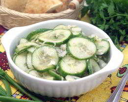 Огуречный салат