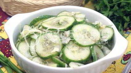 огуречный салат