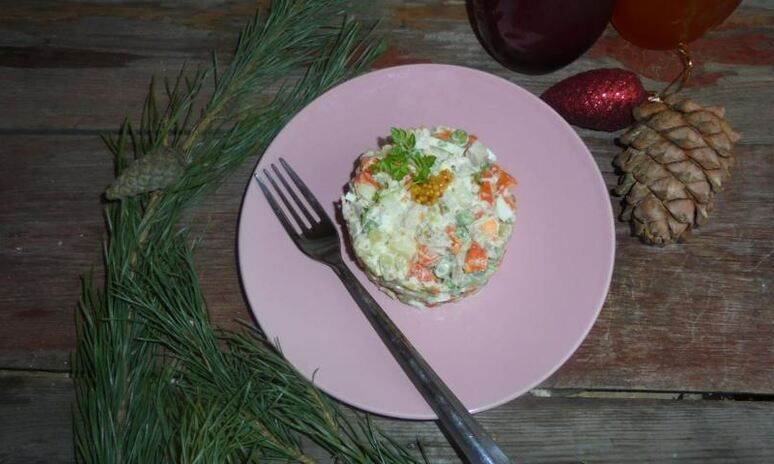 Рецепт салат оливье