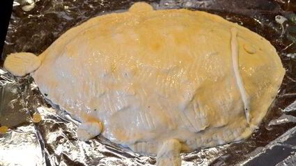 рыбник и салат