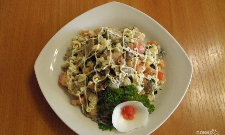 Рецепт салат арлетт