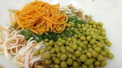 салат фантастический