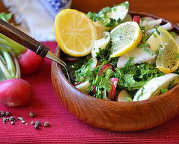 Салат из ботвы