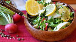 Салат из ботвы