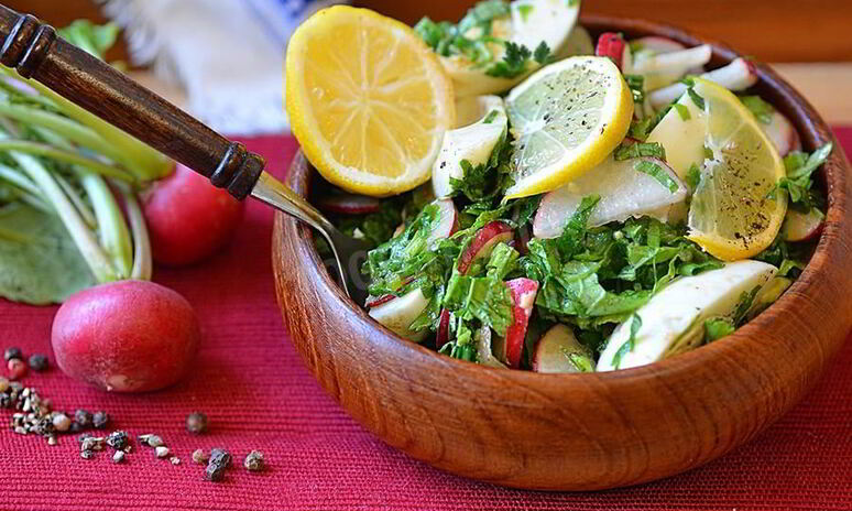 Рецепт салат из ботвы