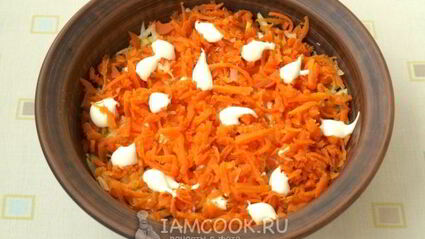 салат мимоза с горбушей