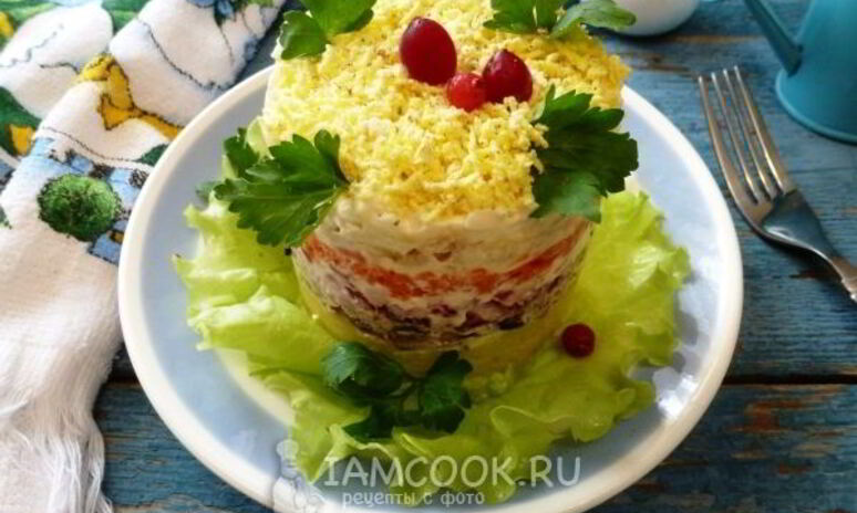 Рецепт салат мимоза со шпротами