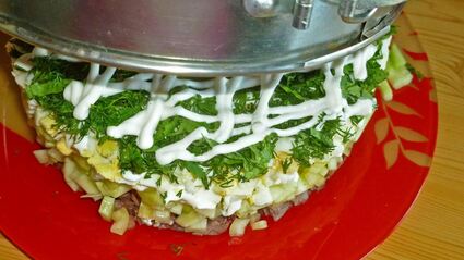 салат мужской каприз с огурцом