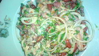 Салат Нотки Фа и соль