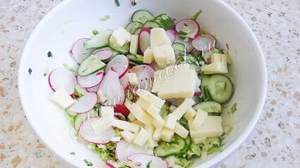 салат первая любовь