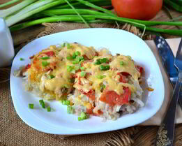 Мясо под шубой