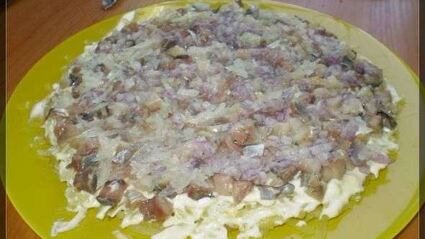 салат сельдь под шубой