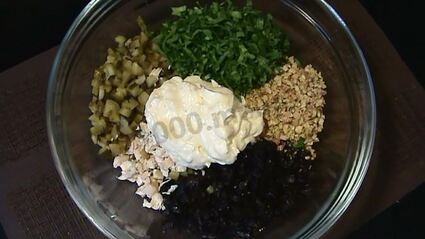 салат подкова