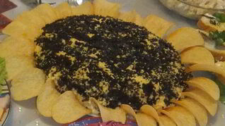 Салат подсолнух