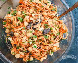 Салат с морковкой