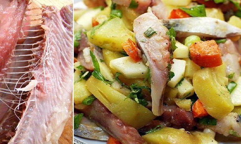 Рецепт салат с сельдью