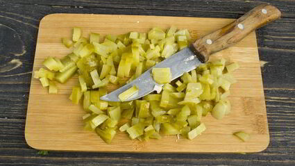 салат с сельдью