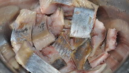 салат с сельдью