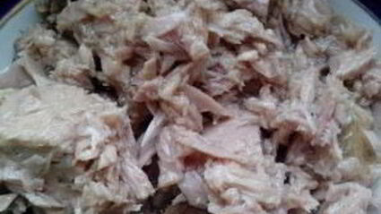 салат с тунцом в тарталетках