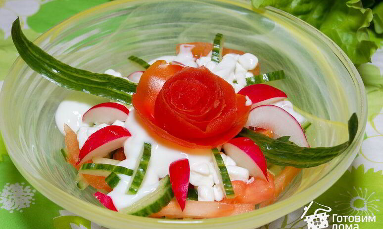 Рецепт салат весенняя свежесть