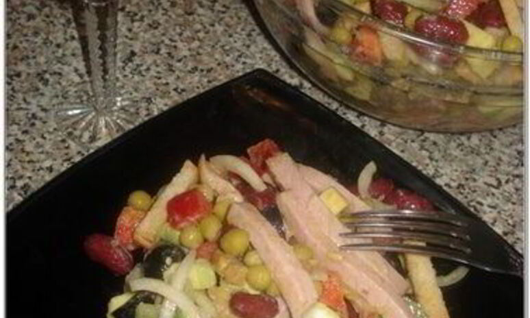 Рецепт салат все включено