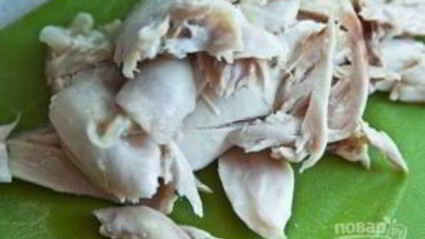 столичный салат с курицей