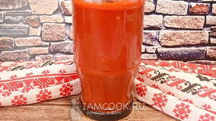 домашняя томатная паста через соковыжималку