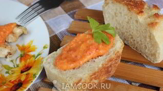 Фасолевый соус с болгарским перцем