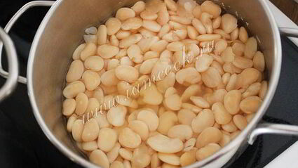 фасолевый соус с болгарским перцем