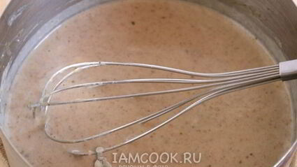 грибной соус из сушеных грибов