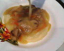 Грибной соус с зеленью