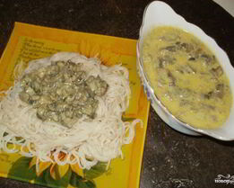 Грибной соус со сливками