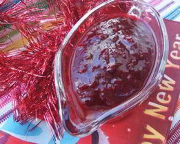 Клюквенно-апельсиновый соус к птице