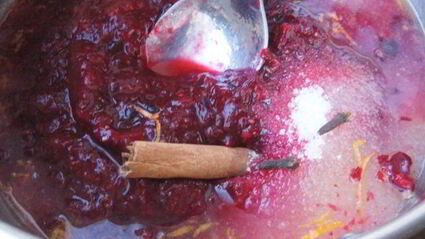 клюквенно-апельсиновый соус к птице