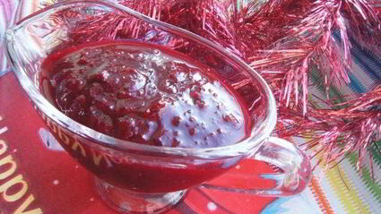 клюквенно-апельсиновый соус к птице