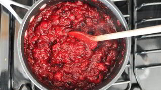 Клюквенный соус к индейке