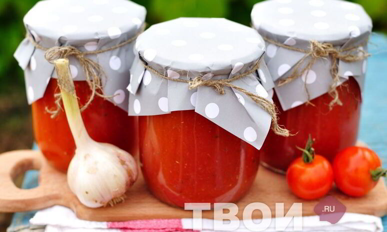 Рецепт консервированный томатный соус