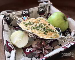 Луково-яблочный соус