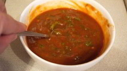 острый соус к курице