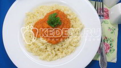 овощной соус с томатами к пасте