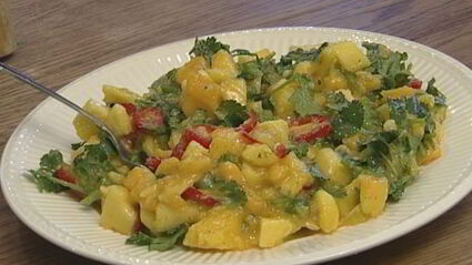 салат-соус из манго