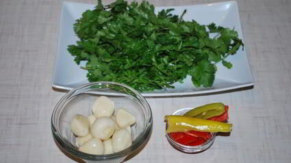 сербский соус с запеченными овощами