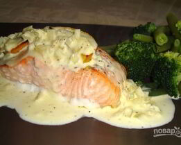 Сливочный соус для лосося