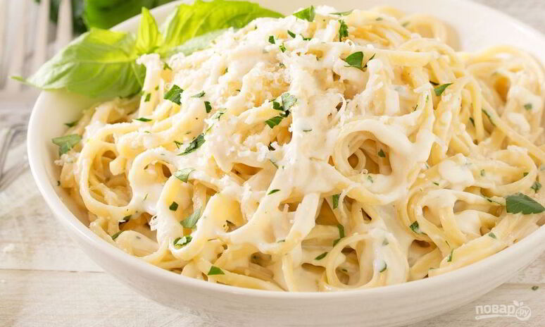 Рецепт сливочный соус для пасты