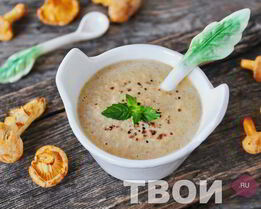 Сливочный соус с грибами