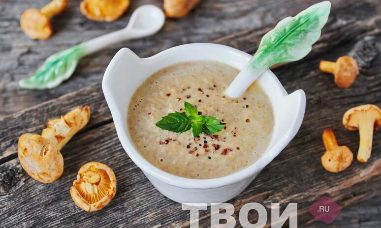 Рецепт сливочный соус с грибами